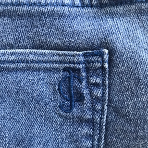 Juicy Couture Dip-Dyed Denim Shorts - Picture 2 of 6